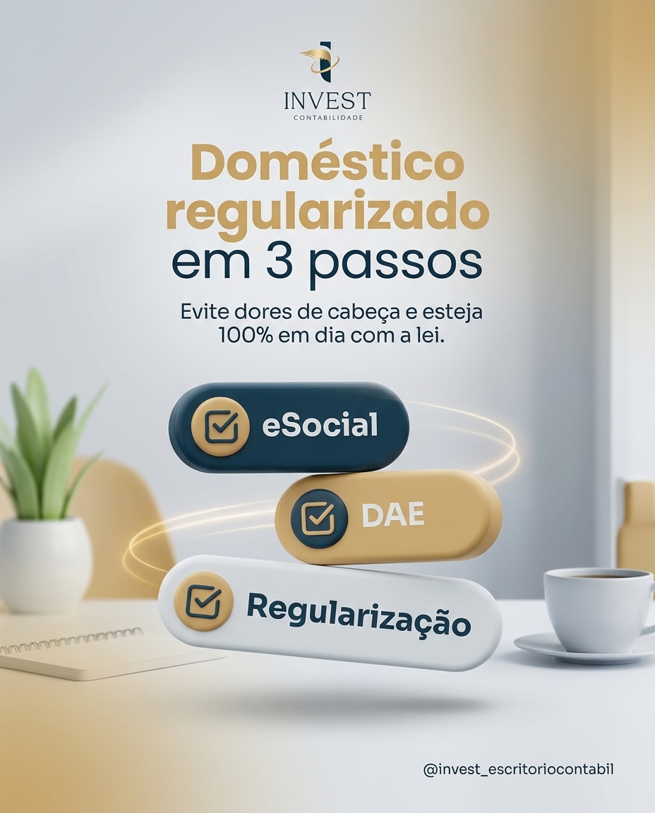 Post criado pela Neusa: Doméstico regularizado em 3 passos